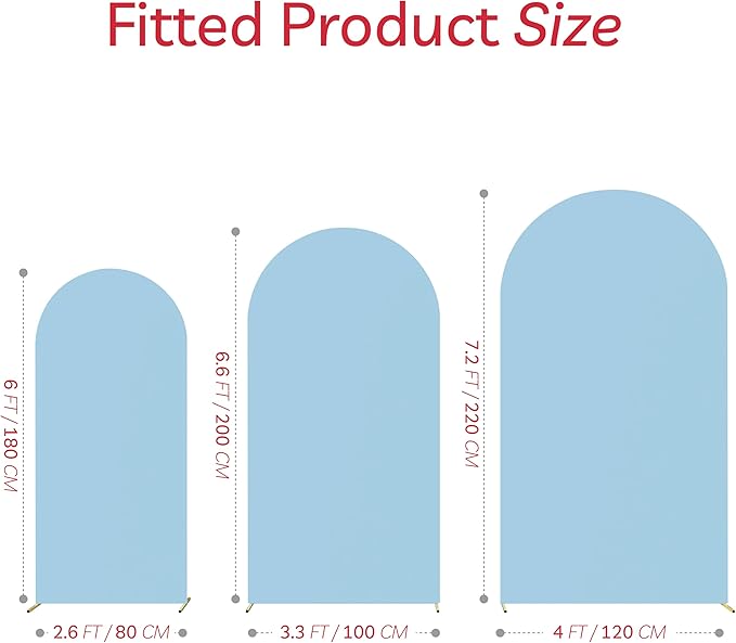 Spandex Anti Wrinkle Arch Backdrop Cover - Image 6