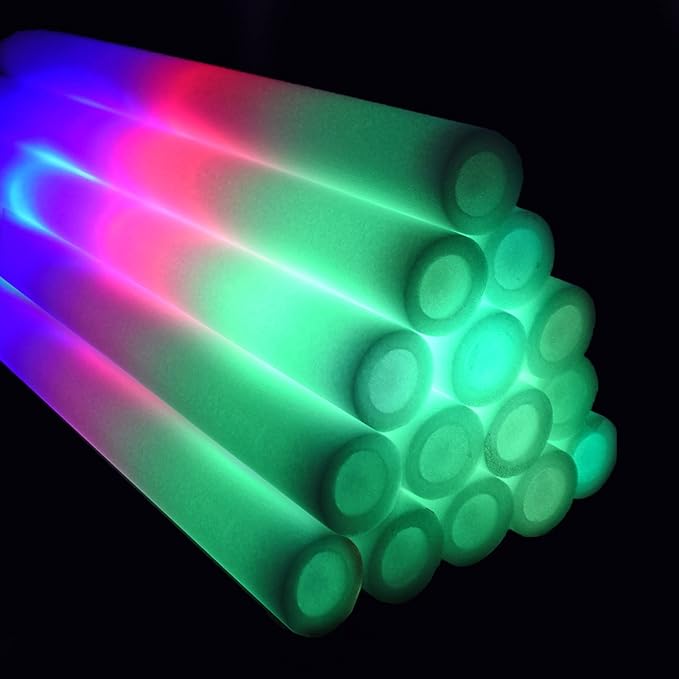 150 LED Party Foam Light Sticks Batons Wand - Image 3