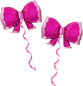 36 Inches Bow Foil Balloon Huge Bowtie Pink Balloon by GLASNES