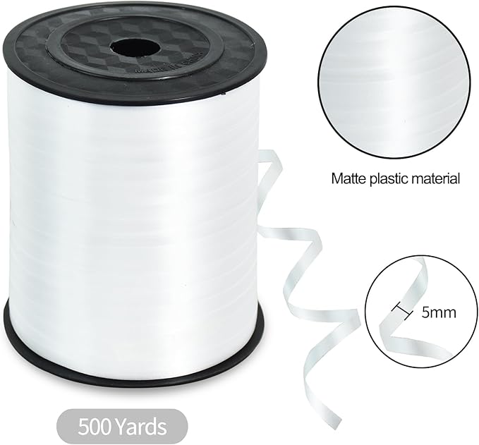 TONIFUL 500 Yards Curling Ribbon-Balloon Ribbon-Balloon String - Image 2