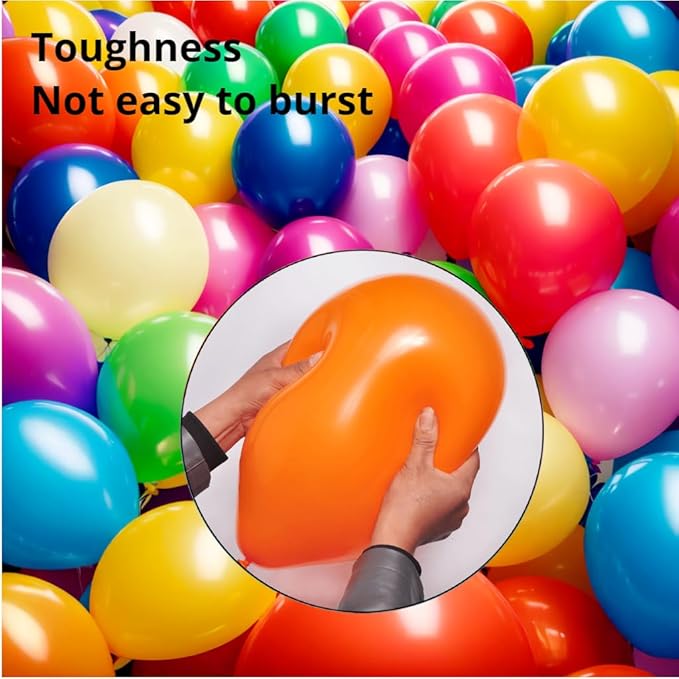 600 Pcs Balloons 15 Kinds Colors 12 inch Latex Rainbow Party Balloon Bulk - Image 3