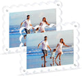 2Pack Acrylic Magnetic Photo Frame 5x7 Inch by Unknown