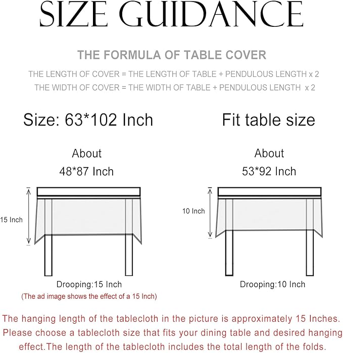 patdrea Designer Vintage Linen Long Rectangle Table Cloth, Framhouse Oranges - Image 7