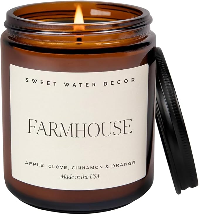 Sweet Water Decor Farmhouse Soy Candle by SweetWaterDecor