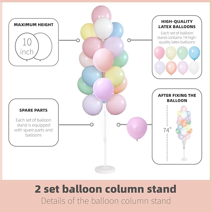 Balloon Column Kit Set of 2 - Image 3