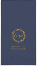 Weddingstar Personalized Printed Paper Napkins 3-Ply 40 Pack Dinner by WEDDINGSTAR