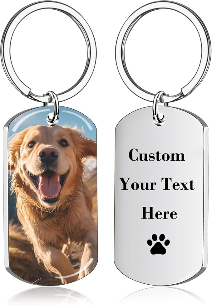 Custom Keychain with Picture by BEXOAEDC