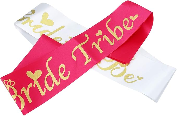 Bride Tribe Bridesmaids Sashes Sets Bachelorette Party Decorations Supplies - Image 3