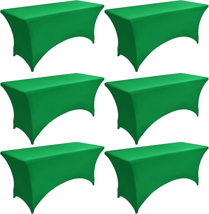 6-Pack 6ft Spandex Table Covers by Unknown