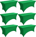 6-Pack 6ft Spandex Table Covers by Unknown