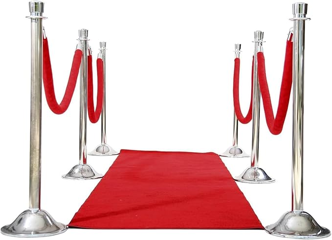 BANNER BUZZ Hollywood Red Carpet Runner – Premium Non-Slip 4x20 ft Aisle Rug - Image 6