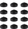 Black 3-Inch Floating Candles by Pliadvbu