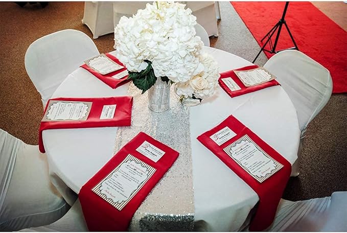 Eternal Beauty Silver Table Runner, Graduations - Image 6