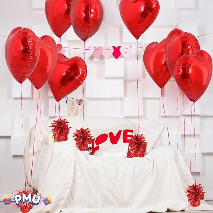PMU 12 Pcs Kisses Balloon Weights - Image 5