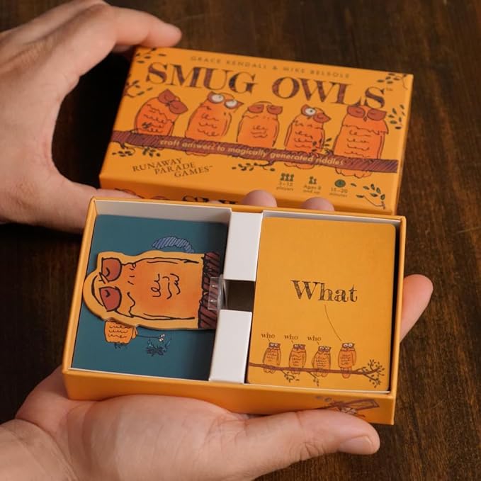 Runaway Parade Games Smug Owls Card Game - Image 7