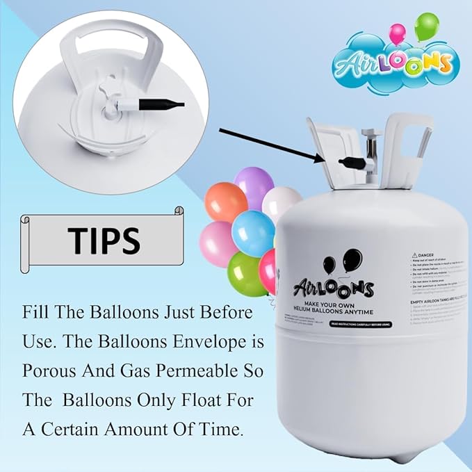 Airloons Helium Tank Balloon Kit - Image 3