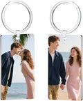 Custom Keychain with Picture, Personalized Double-sided Keychains Gifts by EGUEGU
