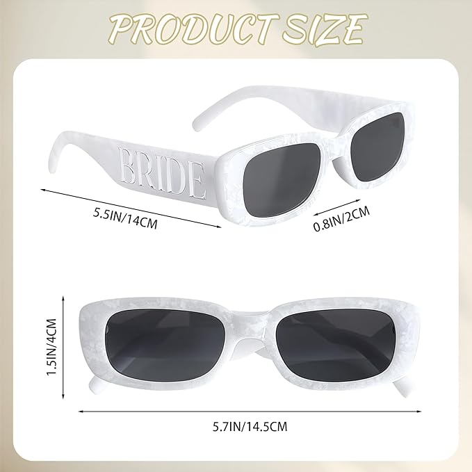 Bride to be Sunglasses, Bridal Shower Accessory, Cute Glasses - Image 2