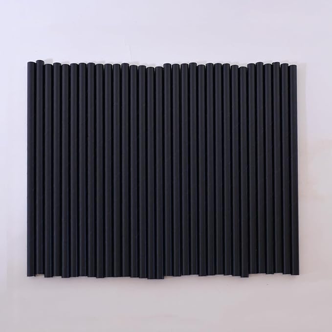 Black Disposable Drinking Straws - Image 6