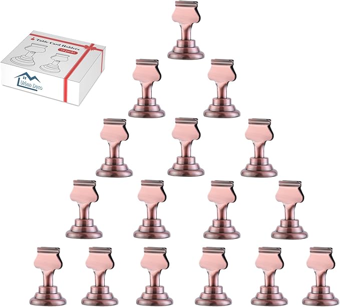 Urban Deco 16PK Table Number & Place Card Holders - Image 8