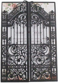 Black Gate Invitation Castle Laser Cut Card by MillaSaw