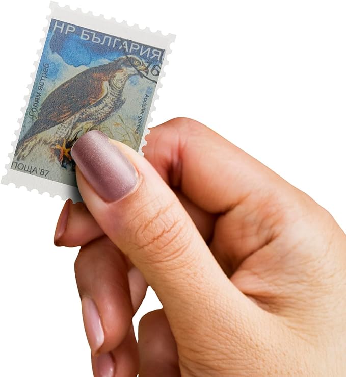 IMPACTO COLECCIONABLES – 100 Bird-Themed Stamps Collection - Image 4