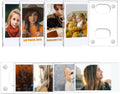 10Pack Magnetic Mini 2x3 Acrylic Picture Frames, Refrigerator Photo Frame by LIANHELILAI