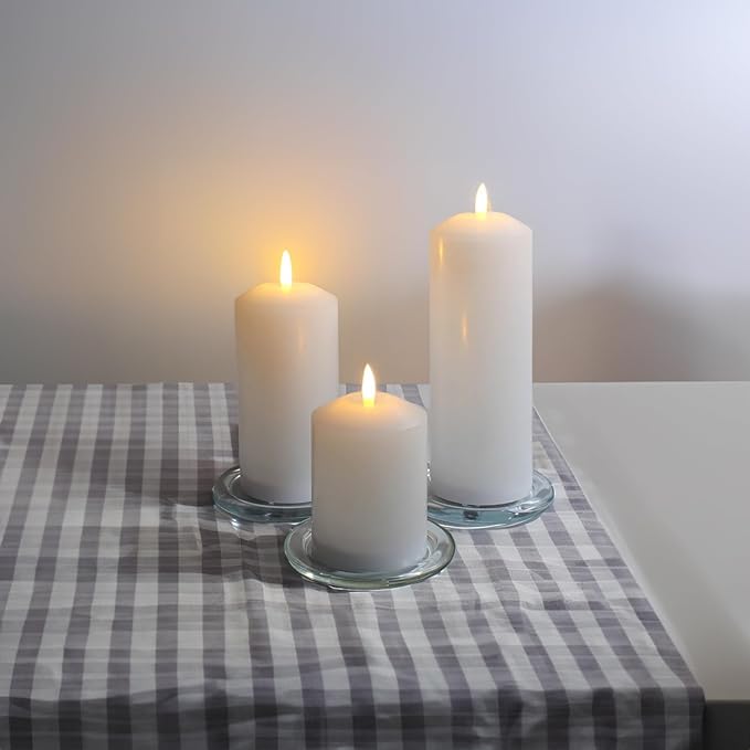WGV Tea Light Votive Candle Holder Plate 4" W, Small Home Accent Decor - Image 6