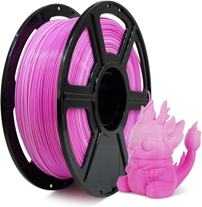 FLASHFORGE Rapid PLA Gradient Filament 1.75mm White & Pink, Transform Colors by FLASHFORGE