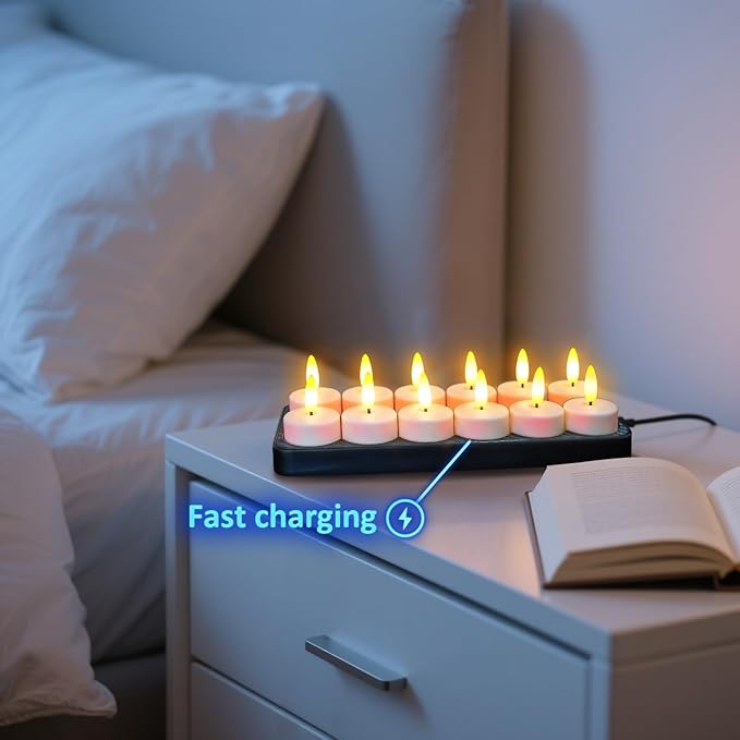 HL Rechargeable LED Tea Lights - Image 5