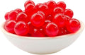 Stone Beads 8mm 100pcs Red Chalcedony Beads Round Loose Gemstones Beads by ABOKOY