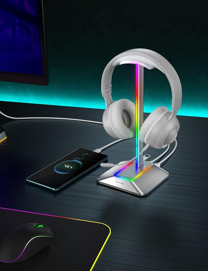 New bee RGB Headphone Stand - Image 6