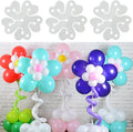 ROYALHOUSE Flower Balloon Clips Flower Shape Balloon Clips Holder 5 Balloon Clip by RoyalHouse