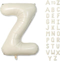 40 Inch Cream Letter Balloon 'Z' by Lingqiang