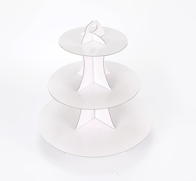 2Pcs 3-Tier Cupcake Stand, Cake Stand holder, Tiered DIY Cupcake Stand Tower - Image 6
