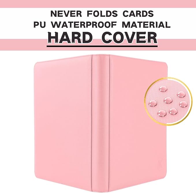 1000+ Pockets Trading Card Binder, 16-Pocket Card Ablum Compatible - Image 4
