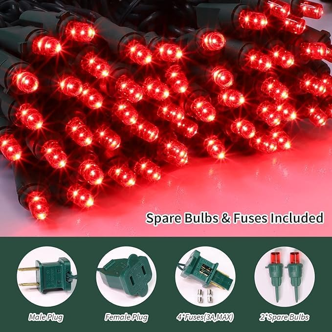 60 Count Red -String Lights - Image 2