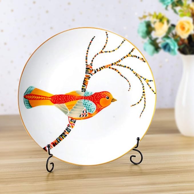 Iron Display Stand, Displays Picture Frames, Decorative Plates, Tablets and Art - Image 5