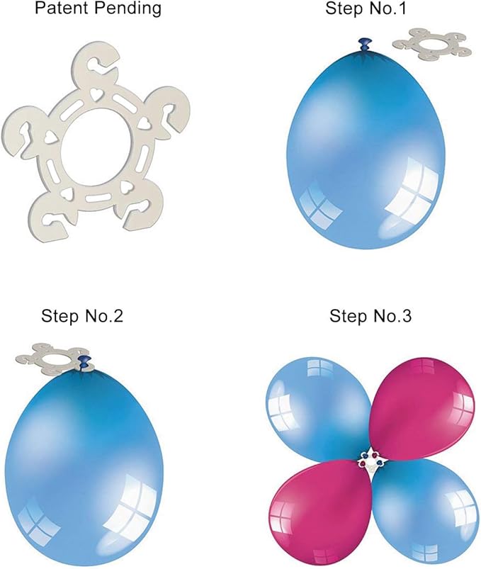 Balloon Clips, Tinabless Balloon Connectors - Image 4