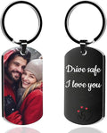 Custom Keychain with Picture, Personalized Keychain with Engraved Photo/Text by MILLUM