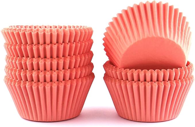Pink Baking Cups Cupcake Liners Wrappers Paper Muffin Standard Sized 300 Count - Image 2