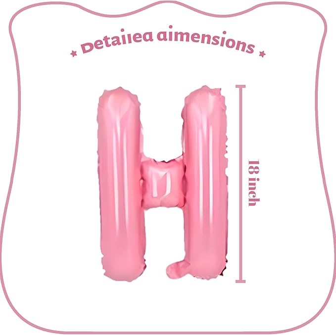 36 Inches Bow Foil Balloon Huge Bowtie Pink Balloon - Image 3