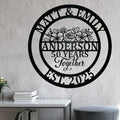 NAZENTI Personalized Metal Sign Wedding Gift by Nazenti