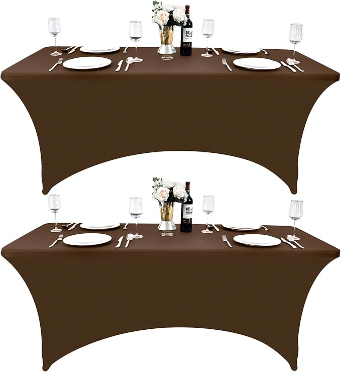 2-Pack 4ft Spandex Table Covers by Unknown