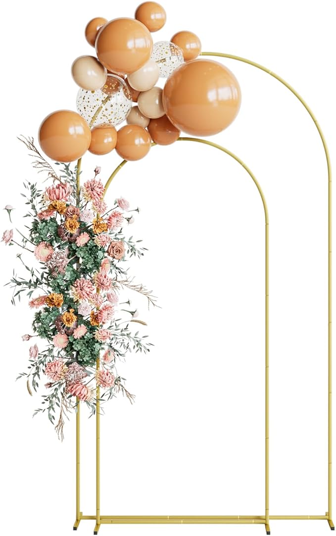 Wedding Arch Set of 2, Balloon Arch Stand Wedding Frame by Aienvey