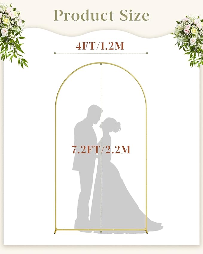 Wedding Arch, Balloon Arch Stand Wedding Frame - Image 2