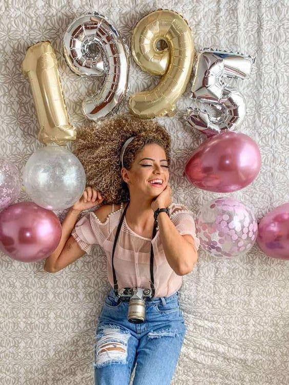 40 Inch Numbers 9 Light Gold Large Balloon Digital 9 - Image 3