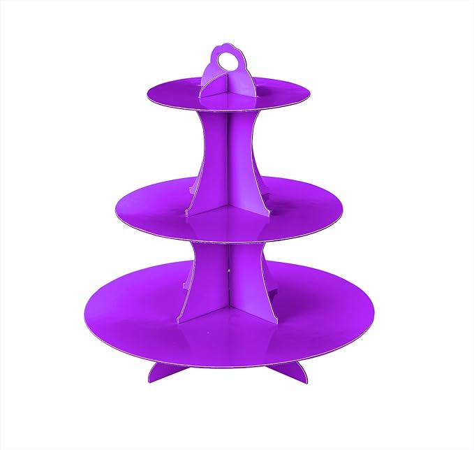 3-Tier Cupcake Stand, Cake Stand holder, Tiered DIY Cupcake Stand Tower - Image 6