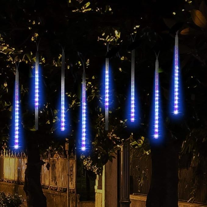 Meteor Shower Lights Outdoor Christmas Lights UL Certified Falling Rain Drop - Image 9