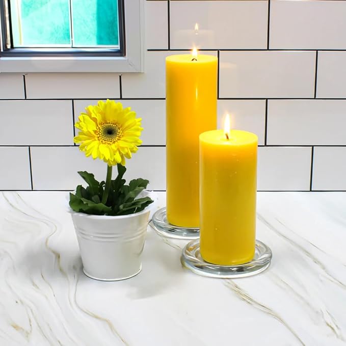 WGV Tea Light Votive Candle Holder Plate 4" W, Small Home Accent Decor by WGVInternational-OpusGlassware